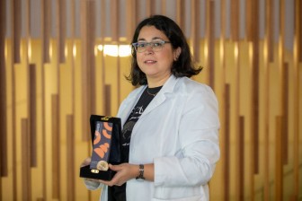 College of Science and General Studies Faculty Prof. Souraya Goumri-Said Receives the Academic Achievement for University Professor Award