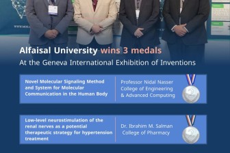 Alfaisal University Wins Three International Medals at the 50th Geneva International Exhibition of Inventions